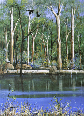 ...."Along the Blackwood River".... - Windram Art 